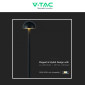 Immagine 9 - V-Tac VT-1073 Lampada LED da Tavolo 3in1 1,6W Ricaricabile Dimmerabile con Comandi Touch - SKU 10328 / 10329