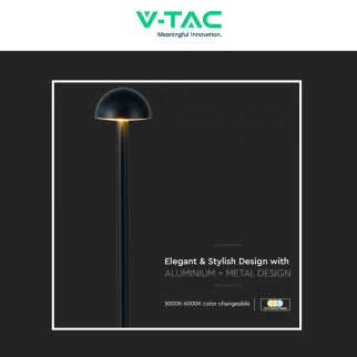 VT-1073 Lampada LED da Tavolo 3in1 1,6W Dimmerabile Touch V-Tac