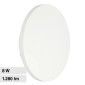 Immagine 1 - V-Tac VT-743 Lampada LED da Muro 8W Wall Light IP65 Applique Colore Bianco Forma Rotonda - SKU 217527