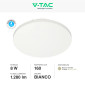 Immagine 2 - V-Tac VT-743 Lampada LED da Muro 8W Wall Light IP65 Applique Colore Bianco Forma Rotonda - SKU 217527