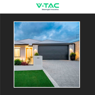 VT-825 Lampada LED da Muro 5W SMD Applique Grigia V-Tac
