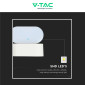 Immagine 8 - V-Tac VT-816 Lampada LED da Muro Ruotabile 5W Wall Light IP65 Applique Colore Bianco - SKU 218286 / 218287