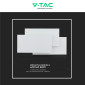 Immagine 10 - V-Tac VT-712 Lampada LED da Muro 11W SMD Wall Light Applique Colore Bianco - SKU 218202