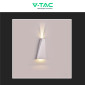 Immagine 6 - V-Tac VT-826 Lampada LED da Muro 4W Wall Light SMD Applique IP65 Colore Bianco - SKU 218295 / 218296