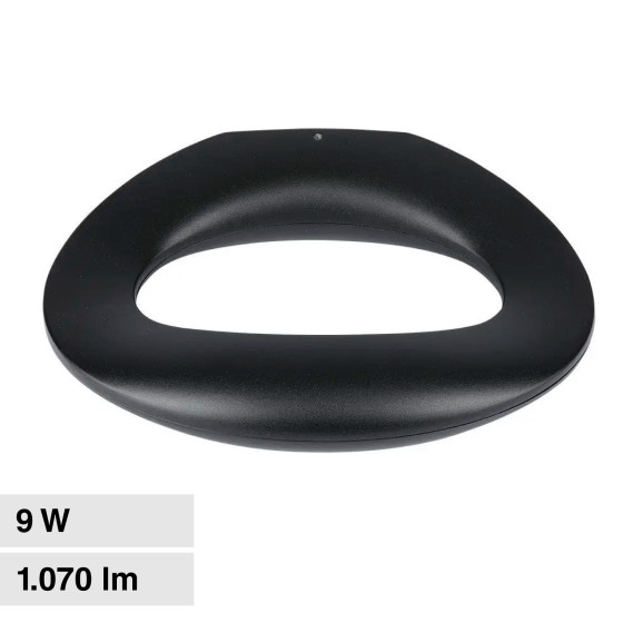 VT-811 Lampada LED da Muro 9W SMD Applique Nera V-Tac VT-811 Lampada LED da Muro 9W SMD Applique Nera V-Tac