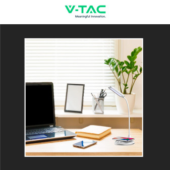 VT-7705 Lampada LED da Tavolo Multifunzione CCT 3in1 V-Tac