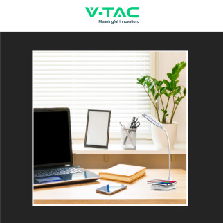 VT-7705 Lampada LED da Tavolo Multifunzione CCT 3in1 V-Tac