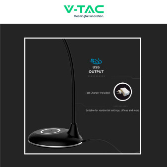 VT-7705 Lampada LED da Tavolo Multifunzione CCT 3in1 V-Tac