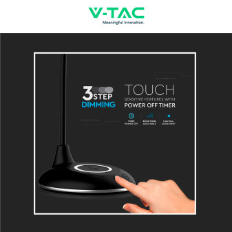 VT-7705 Lampada LED da Tavolo Multifunzione CCT 3in1 V-Tac