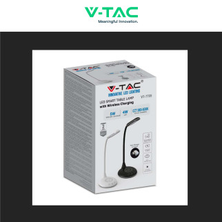 VT-7705 Lampada LED da Tavolo Multifunzione CCT 3in1 V-Tac
