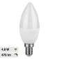 Immagine 1 - V-Tac VT-2214 Lampadina LED E14 4,8W Candle Bulb C37 Candela RGB+W Dimmerabile con Telecomando - SKU 2926 / 2929