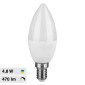 Immagine 1 - V-Tac VT-2214 Lampadina LED E14 4,8W Candle Bulb C37 Candela RGB+W Dimmerabile con Telecomando - SKU 2926 / 2929