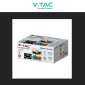 Immagine 8 - V-Tac VT-70510 Catena 5W da 10 Lampadine LED SMD MiniGlobo Opache IP44 - SKU 217436