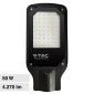 Immagine 1 - V-Tac VT-15057ST Lampada Stradale LED 50W SMD Lampione IP65 Colore Nero - SKU 10208 / 10209