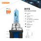 Immagine 2 - Osram Cool Blue Intense Next Gen 55/15W 12V per Fari Auto - 2 Lampadine H15