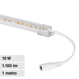 Universo Striscia LED Rigida 10W SMD Monocolore 120 LED/m 12V in Alluminio -...