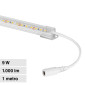 Immagine 1 - Universo Striscia LED Rigida 9W SMD Monocolore 120 LED/m 12V in Alluminio - Barra da 1 metro - mod. 3014-12V-1TF