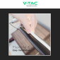 Immagine 11 - V-Tac VT-555 LED Neon Flex 10W/M 24V Impermeabile - Bobina da 10 metri - SKU 2513 / 2514 / 2512