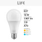 Immagine 5 - Life Lampadina LED E27 16W Bulb A70 Goccia SMD - mod. 39.920318C30 / 39.920318N40 / 39.920318F65