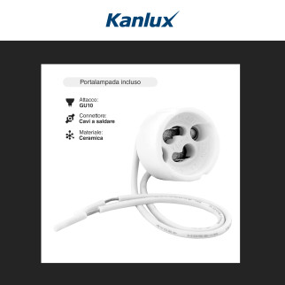 Acquista Kanlux ARGUS II CT-2114-W Portafaretto Rotondo da incasso
