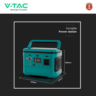 VT-606 Accumulatore Portatile al Litio 568Wh 500W V-Tac