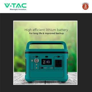 VT-606 Accumulatore Portatile al Litio 568Wh 500W V-Tac