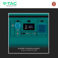 Immagine 11 - V-Tac VT-606 Accumulatore Portatile al Litio 568Wh 500W Ricaricabile Compatibile con Sistema Fotovoltaico Portatile - SKU 11442