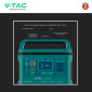 Immagine 12 - V-Tac VT-606 Accumulatore Portatile al Litio 568Wh 500W Ricaricabile Compatibile con Sistema Fotovoltaico Portatile - SKU 11442