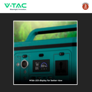 VT-606 Accumulatore Portatile al Litio 568Wh 500W V-Tac
