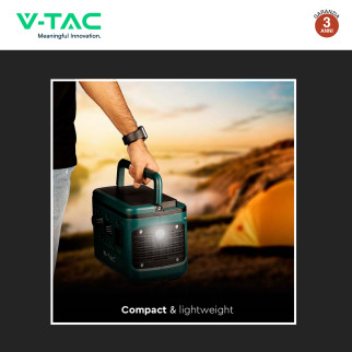 VT-606 Accumulatore Portatile al Litio 568Wh 500W V-Tac