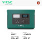 Immagine 2 - V-Tac VT-1001N Accumulatore Portatile LiFePO4 1024Wh 1000W Ricaricabile Compatibile Sistema Fotovoltaico Portatile - SKU 11627