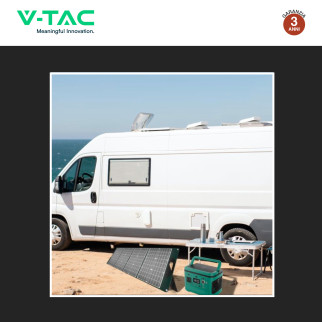 VT-1001N Accumulatore Portatile LiFePO4 1024Wh 1000W V-Tac