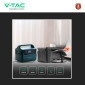Immagine 10 - V-Tac VT-303 Accumulatore Portatile al Litio 252Wh 300W Ricaricabile Compatibile con Sistema Fotovoltaico Portatile - SKU 11441