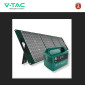 Immagine 13 - V-Tac VT-303 Accumulatore Portatile al Litio 252Wh 300W Ricaricabile Compatibile con Sistema Fotovoltaico Portatile - SKU 11441