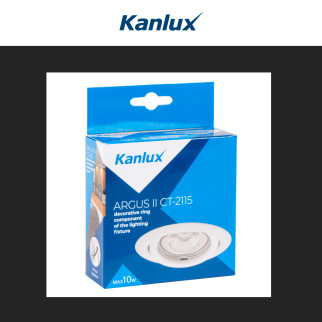 Acquista Kanlux ARGUS II CT-2115-W Portafaretto Rotondo Orientabile