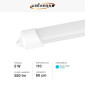 Immagine 2 - Universo Striscia LED Rigida 5W SMD Monocolore 120 LED/m 12V in Alluminio - Barra da 60cm - mod. 3014-12V-60OF