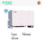 Immagine 2 - V-Tac VT-6607100 Inverter On Grid 100kW Trifase IP66 per Impianto Fotovoltaico CEI 0-21 - SKU 11520