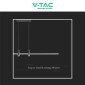 Immagine 8 - V-Tac VT-7827 Lampadario LED a Sospensione 19W SMD Colore Nero - SKU 10060