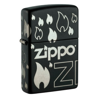 Zippo Premium Accendino a Benzina Ricaricabile ed Antivento con Fantasia...