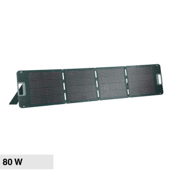 V-Tac VT-10080 Pannello Solare Fotovoltaico 80W Pieghevole Portatile IP67 con...