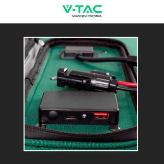 VT-10080 Pannello Fotovoltaico 80W Portatile IP67 V-Tac