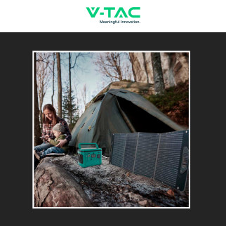 VT-10080 Pannello Fotovoltaico 80W Portatile IP67 V-Tac
