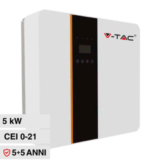 VT-6607103 Inverter 5kW Monofase Pannelli Fotovoltaici V-Tac