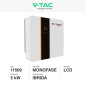 Immagine 2 - V-Tac Inverter Fotovoltaico Monofase Ibrido On-Grid / Off-Grid 5kW IP65 con Display CEI 0-21 - SKU 11509 [TERMINATO]