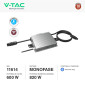 Immagine 2 - V-Tac Deye Microinverter On Grid 600W Monofase IP67 Antenna Wi-Fi per Impianto Fotovoltaico CEI 0-21 - SKU 11614