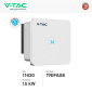 Immagine 2 - V-Tac VT-61015 Inverter On Grid 15kW Trifase IP65 per Impianto Fotovoltaico con Wi-Fi CEI 0-21 - SKU 11630