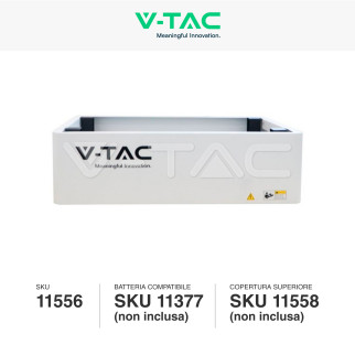 Modulo Armadio Rack per Batterie di Accumulo 5kWh V-Tac