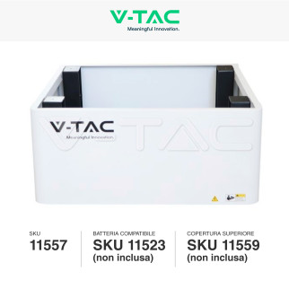 Modulo Armadio Rack per Batterie di Accumulo 9.6kWh V-Tac