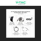 Immagine 2 - V-Tac Kit Fotovoltaico da Balcone 0,6kW con 6 Pannelli Solari 100W + Microinverter Monofase + Cavi - SKU 22000 [TERMINATO]