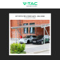 Immagine 2 - V-Tac Kit Pensilina in Metallo da 2 Posti Auto per Montaggio di 15 Pannelli Solari Fotovoltaici - SKU 22008